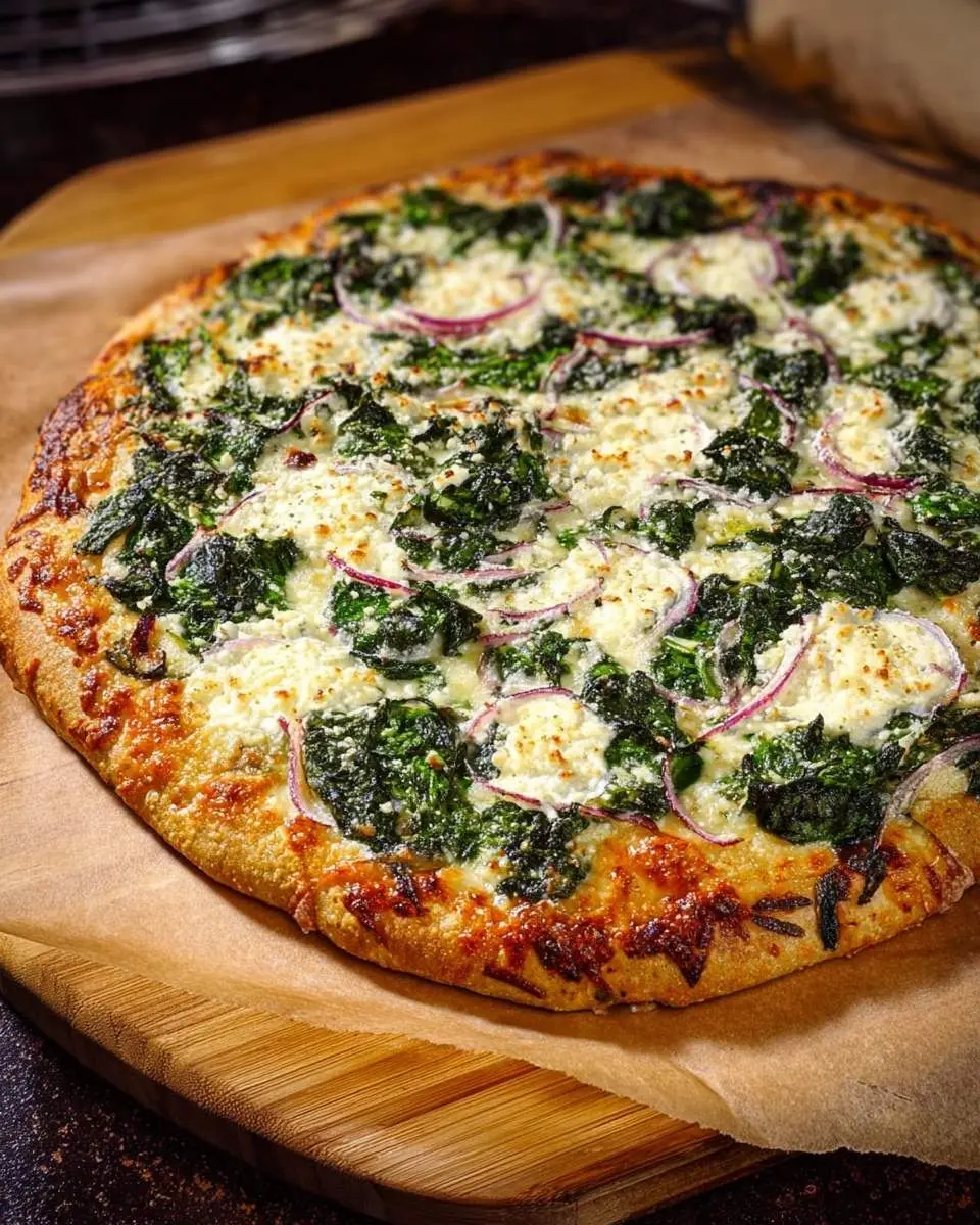 spinach ricotta pizza recipe