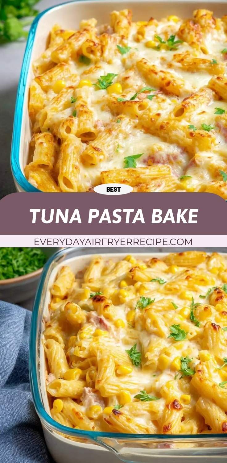 tuna pasta bake pinterest