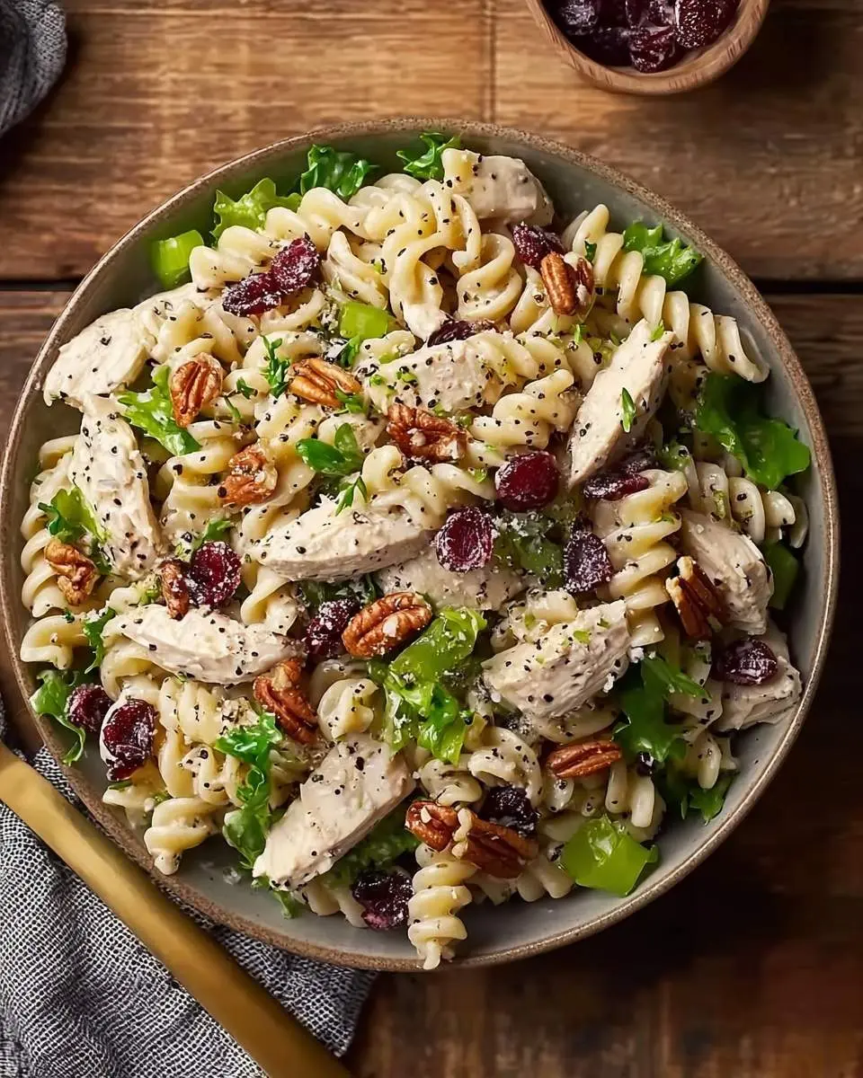 turkey and cranberry pasta salad recipe 1