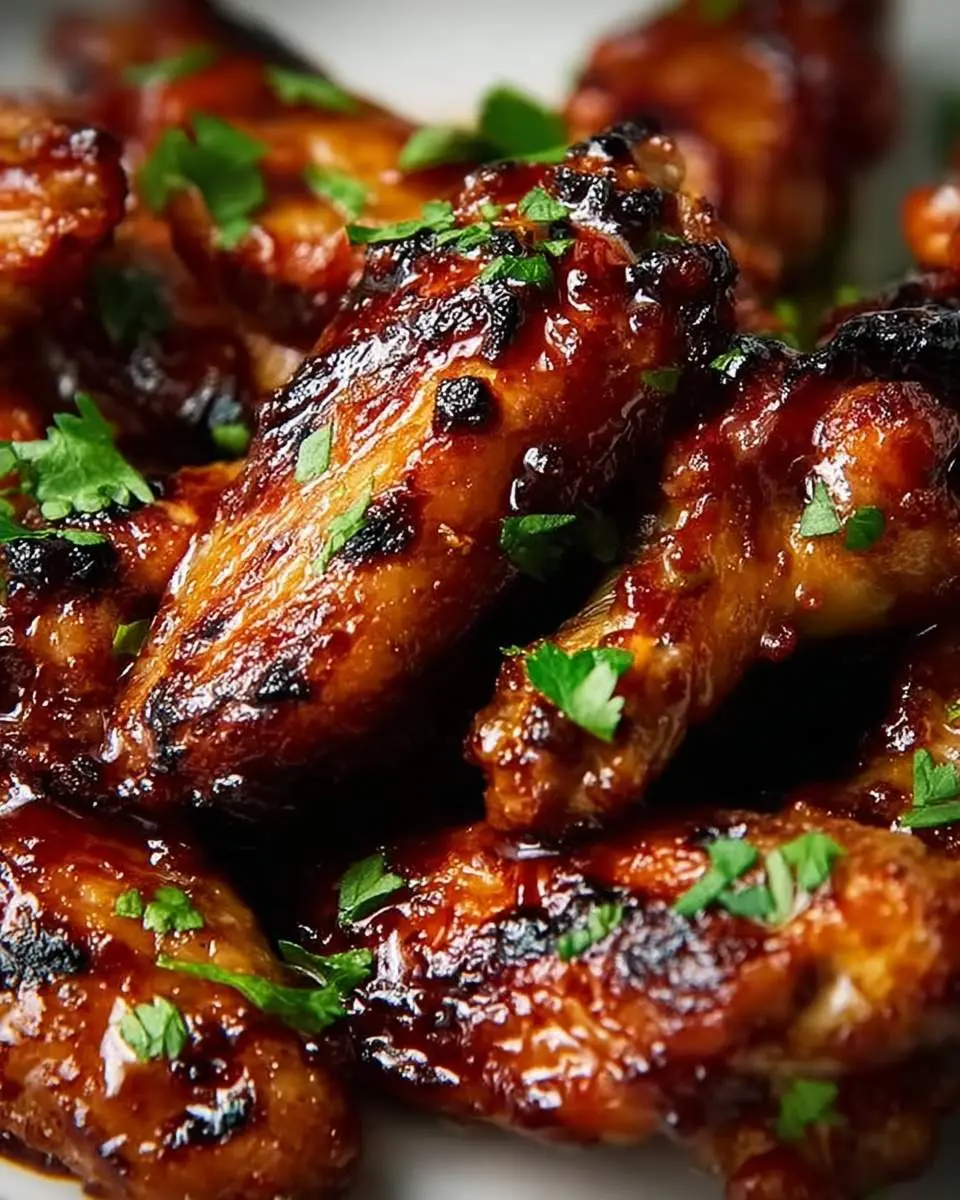Air Fryer Honey Garlic Wings