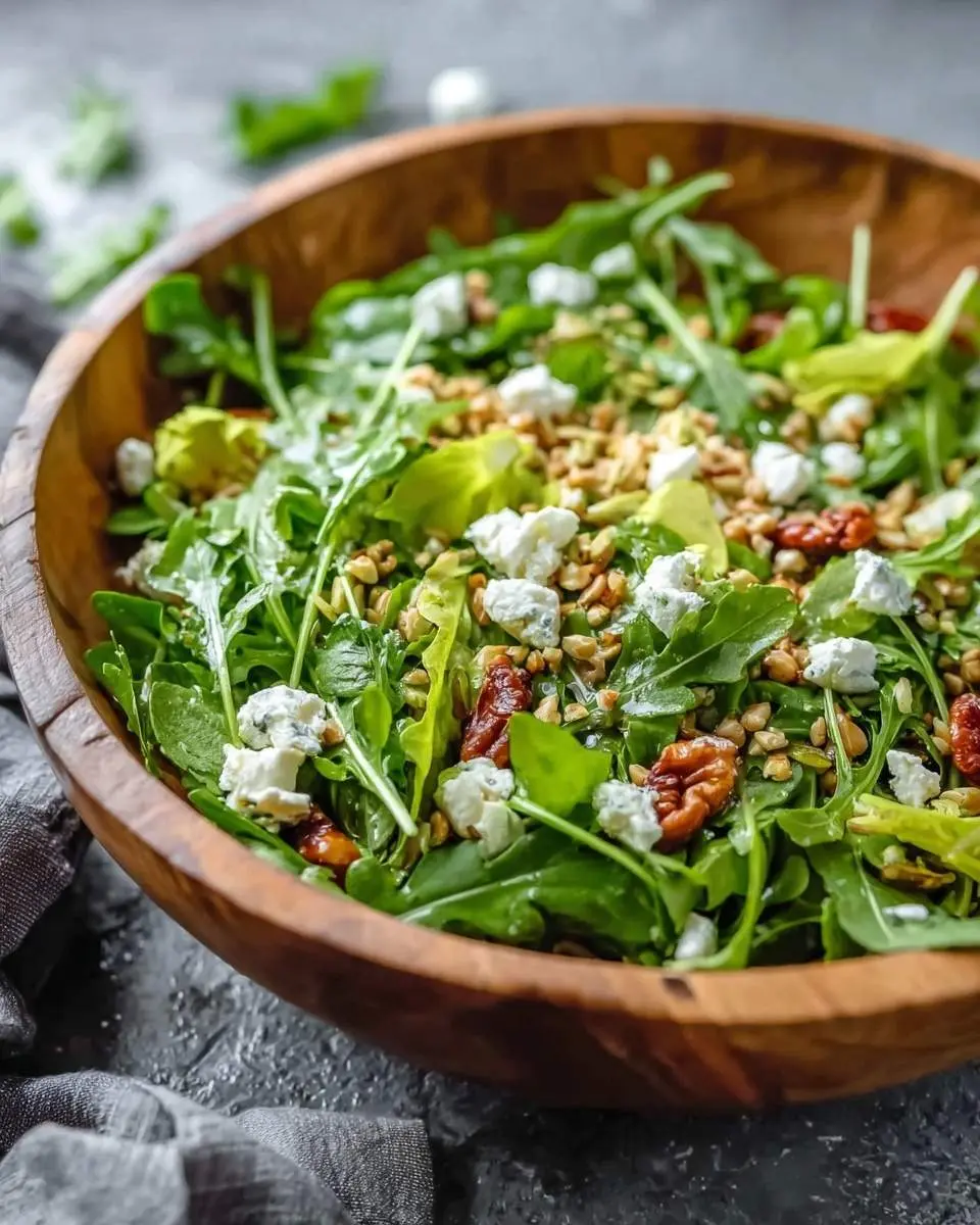 arugula goat cheese salad recipe