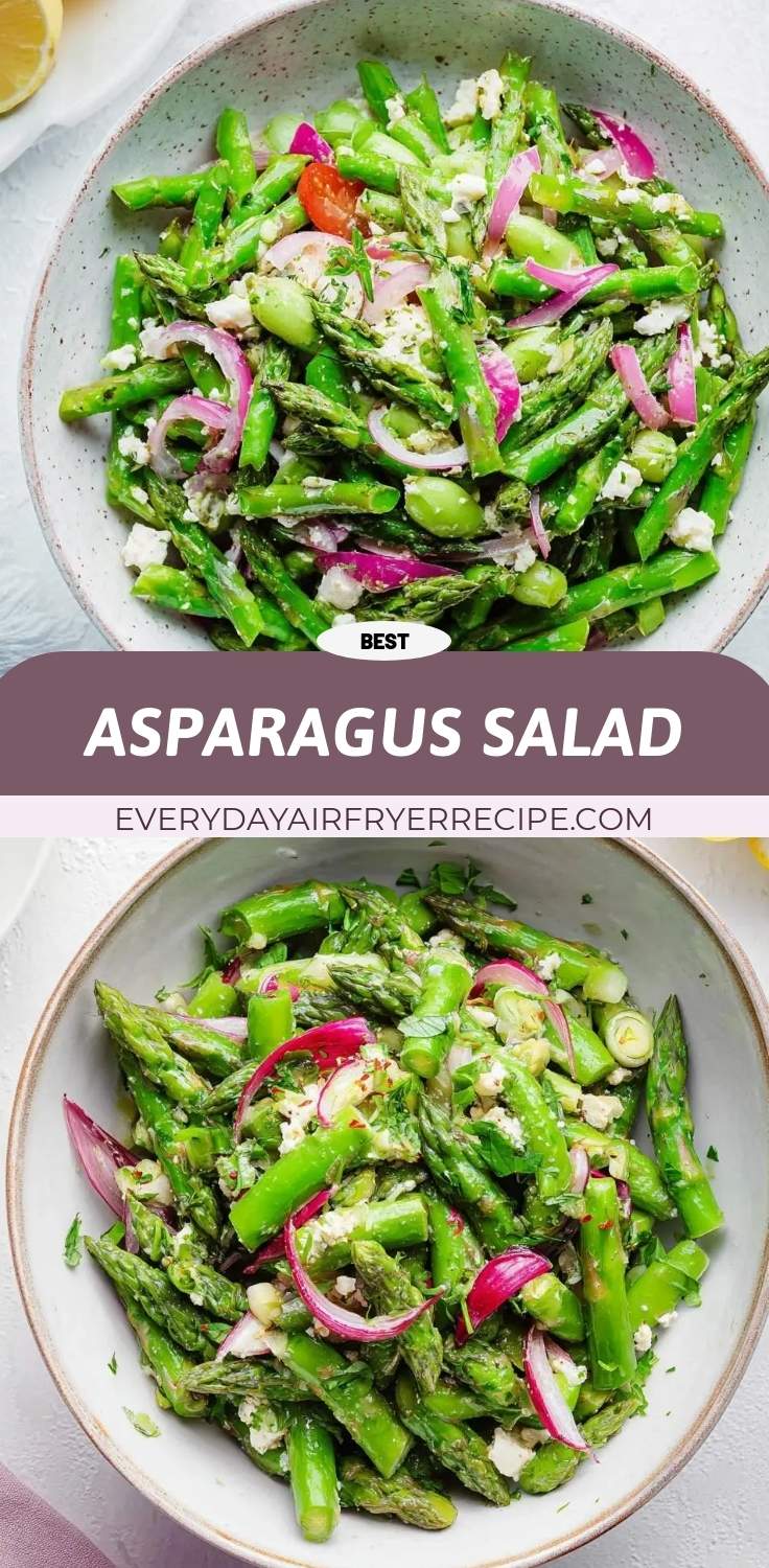 asparagus salad pinterest