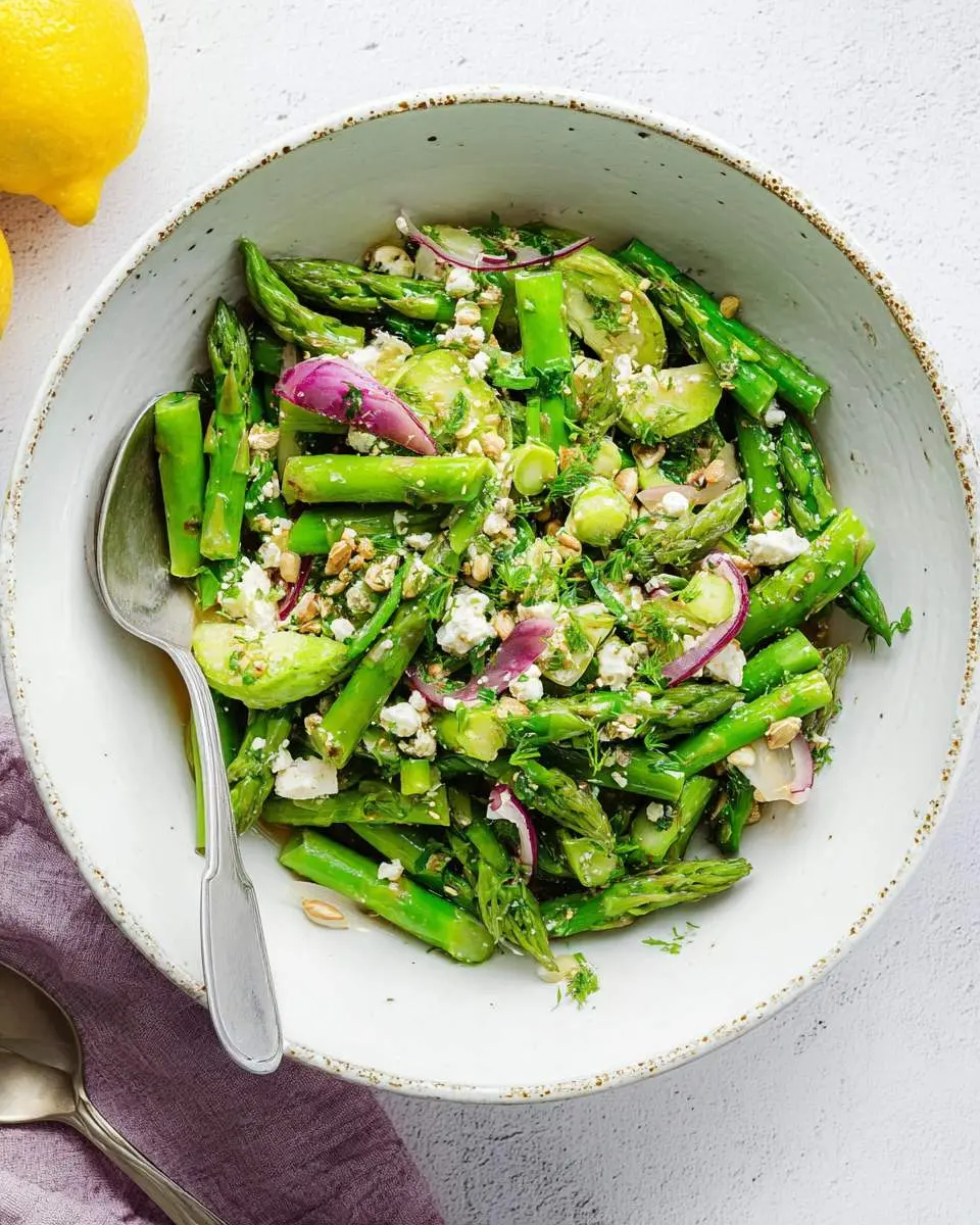 asparagus salad recipe