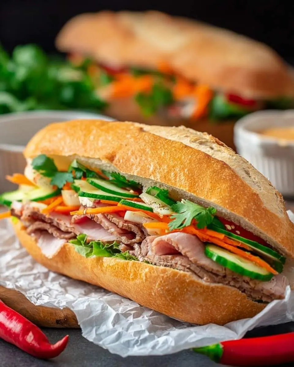 banh mi vietnamese sandwich
