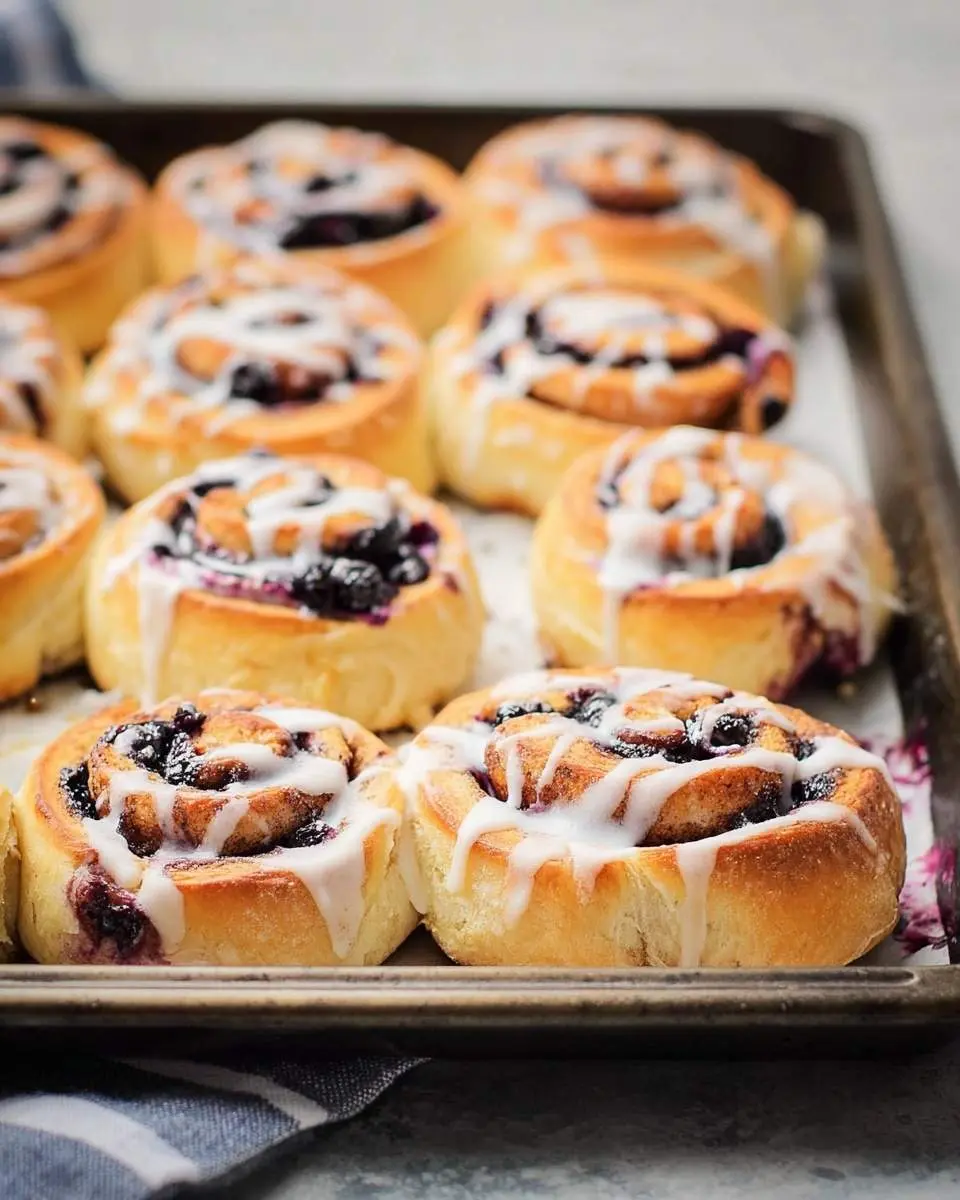 blueberry cinnamon rolls recipe 1