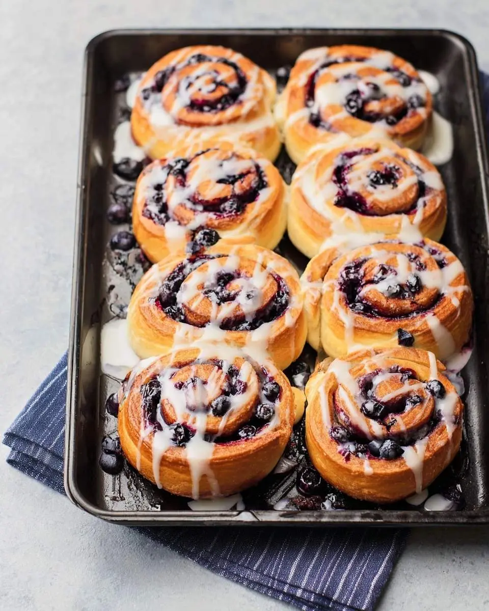 blueberry cinnamon rolls