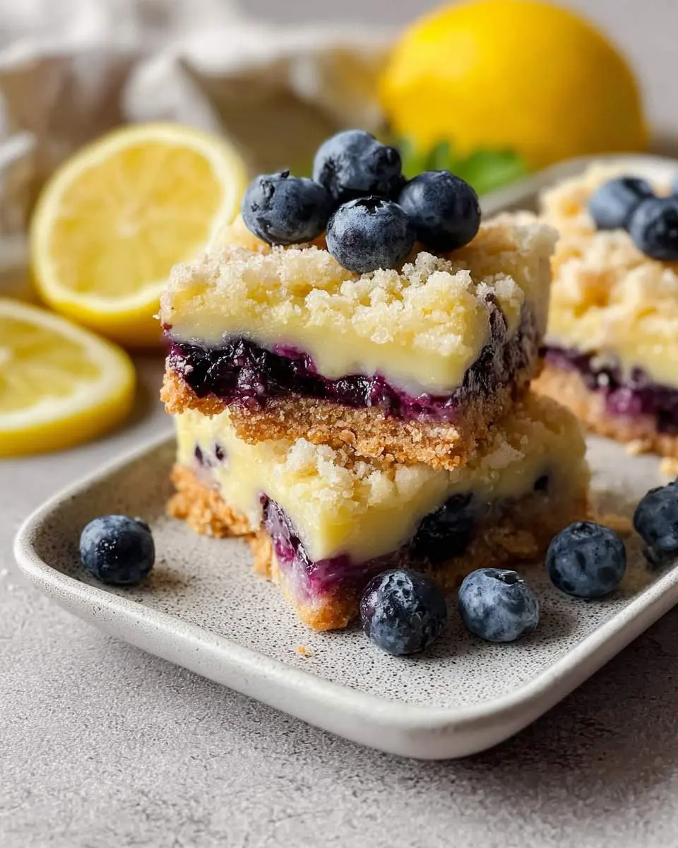 blueberry lemon bars