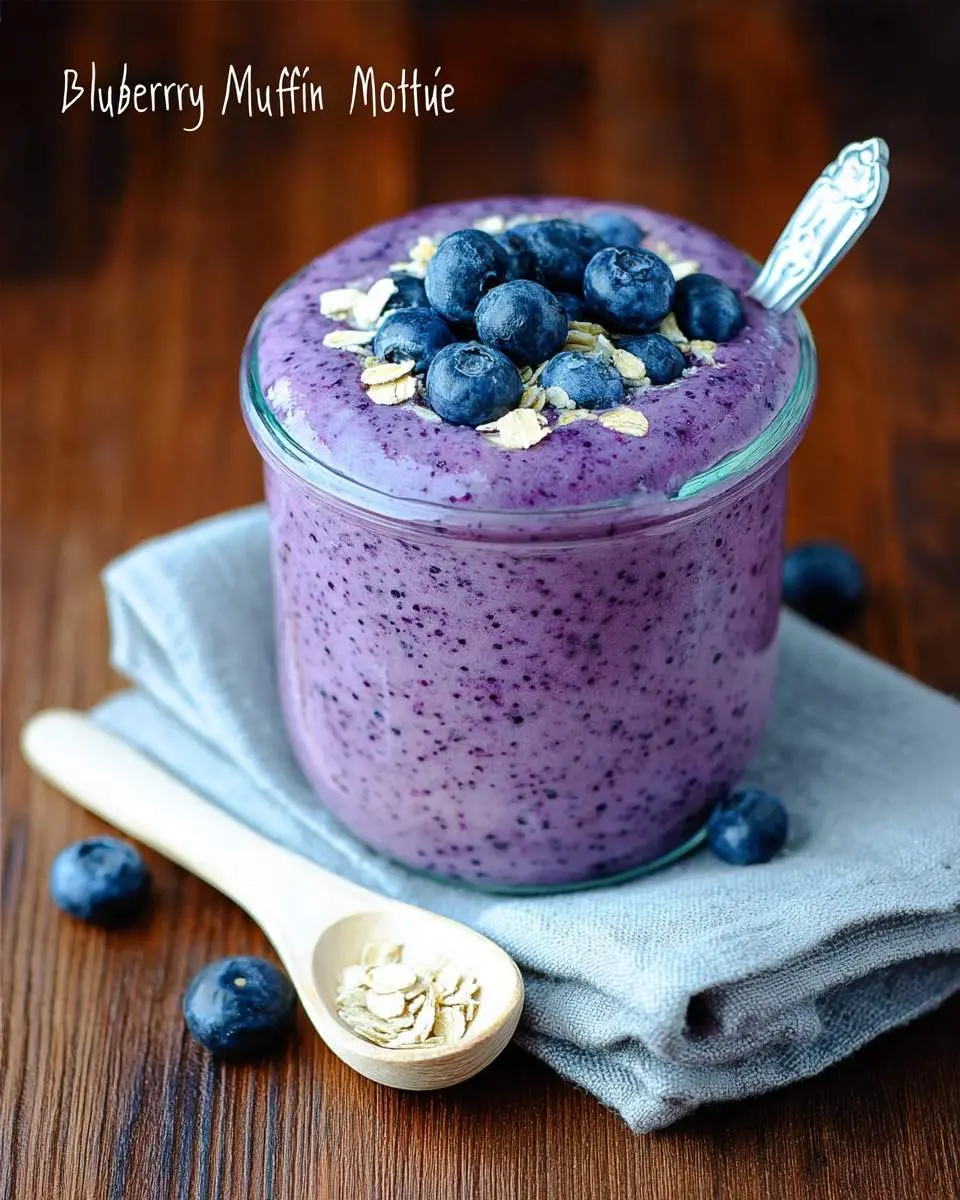 blueberry muffin smoothie