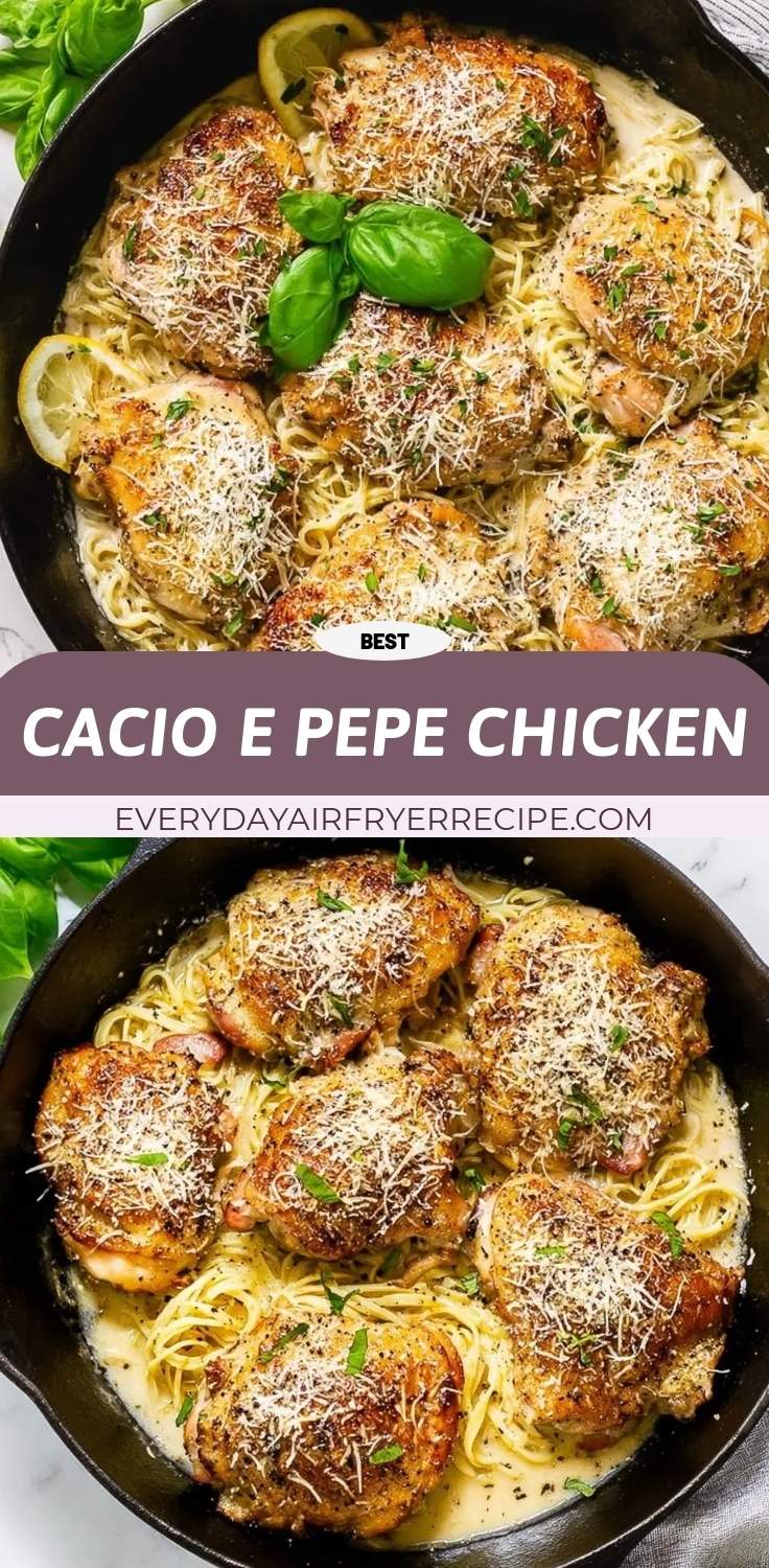 cacio e pepe chicken pinterest