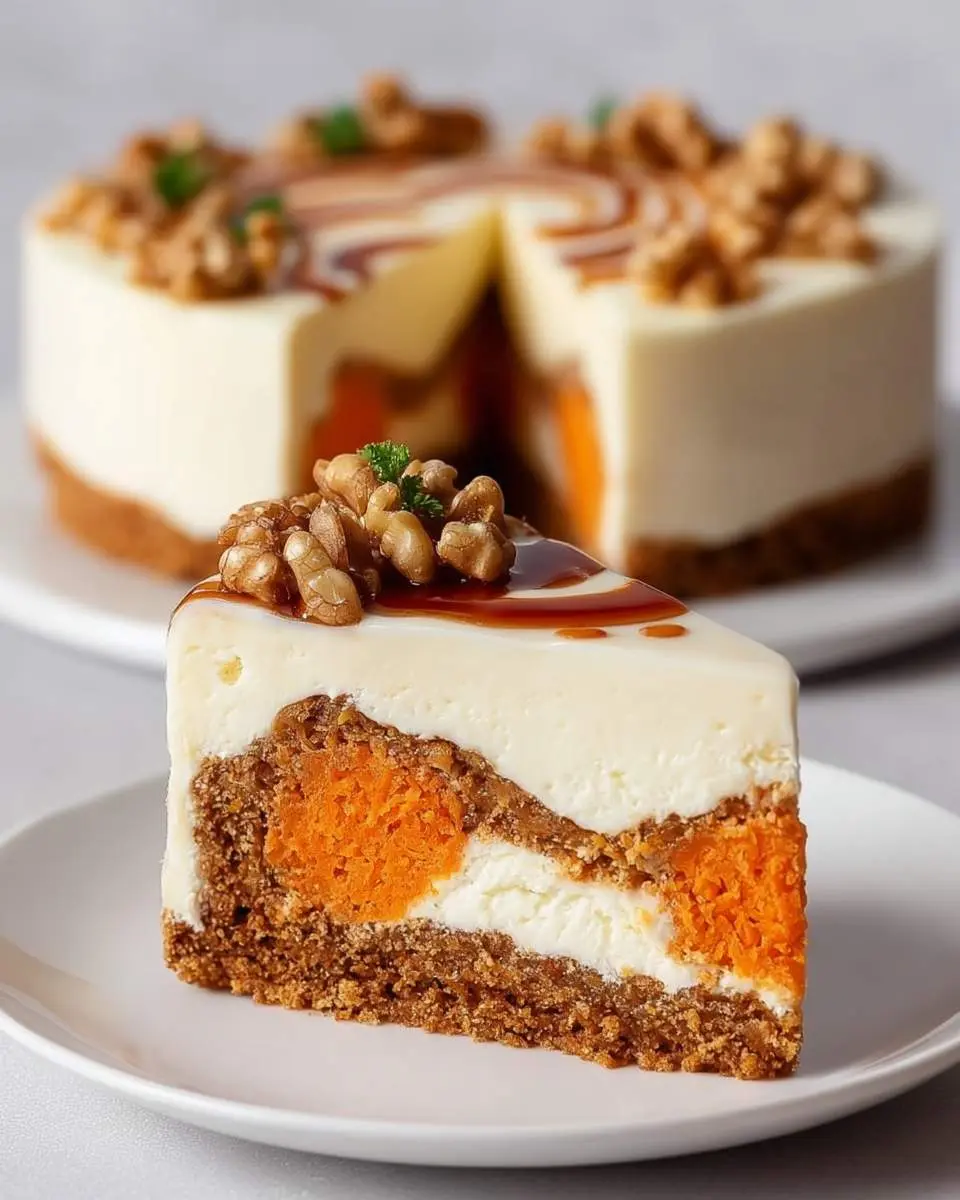 carrot cake cheesecake recipe