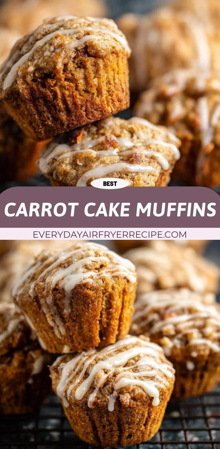 carrot cake muffins pinterest