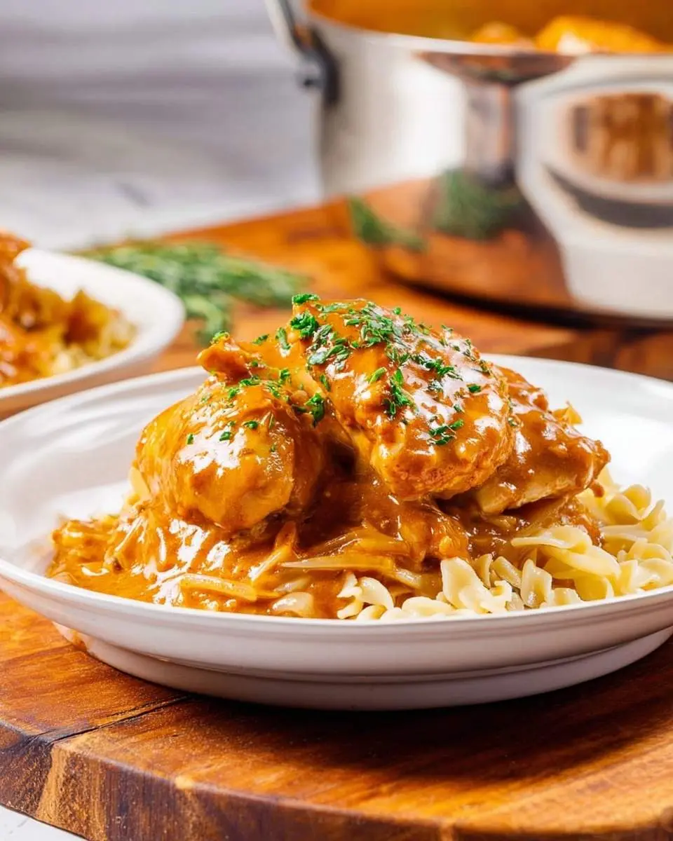 chicken paprikash