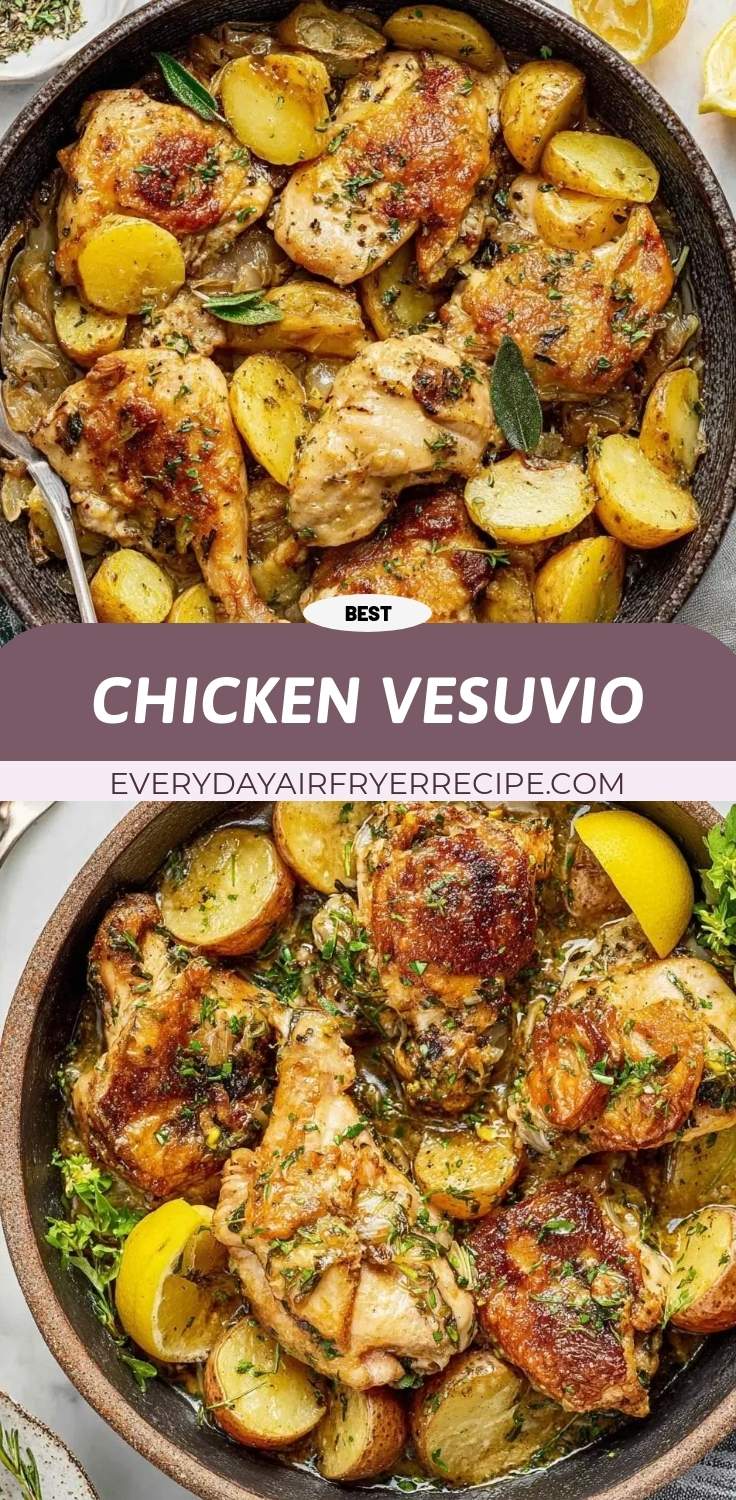 chicken vesuvio pinterest