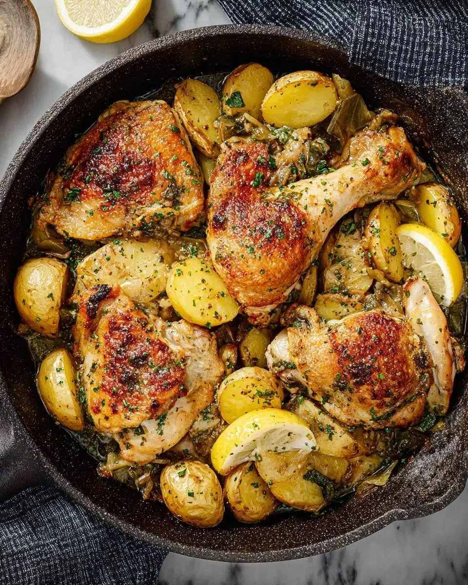 chicken vesuvio recipe