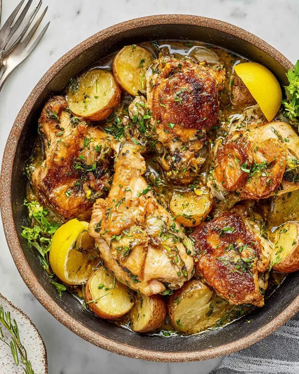 chicken vesuvio
