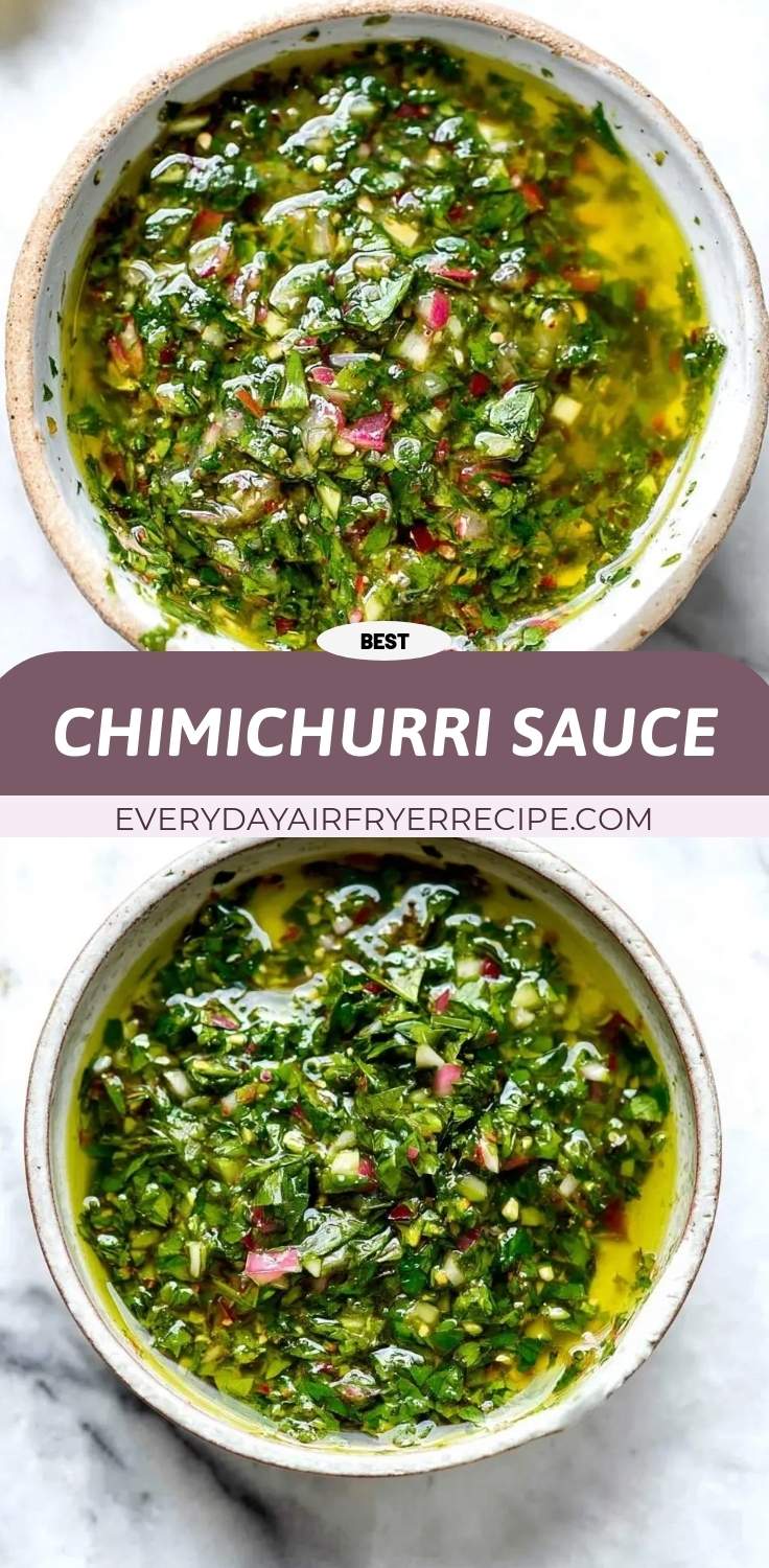 chimichurri sauce pinterest