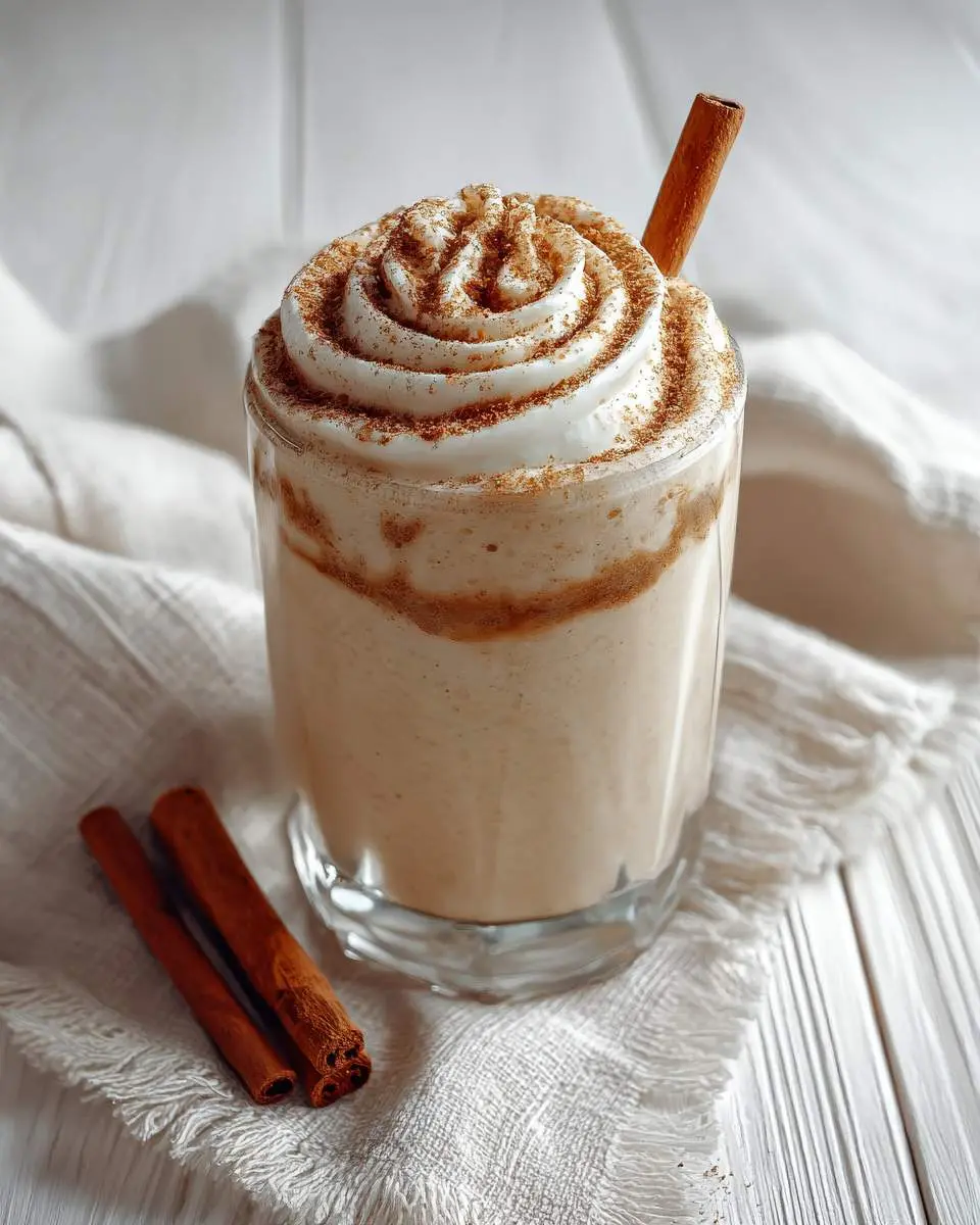 cinnamon roll smoothie