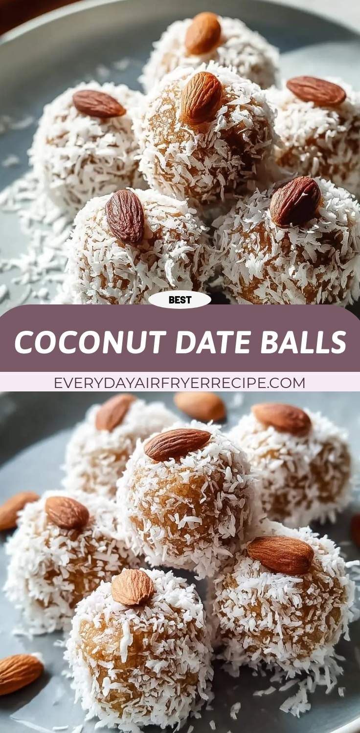 coconut date balls pinterest