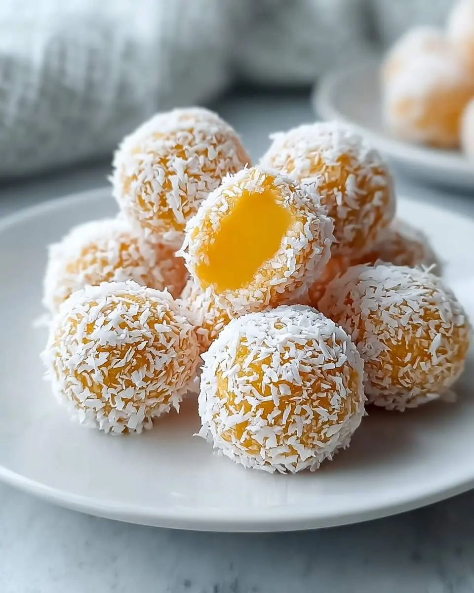 coconut mango bliss balls recipe