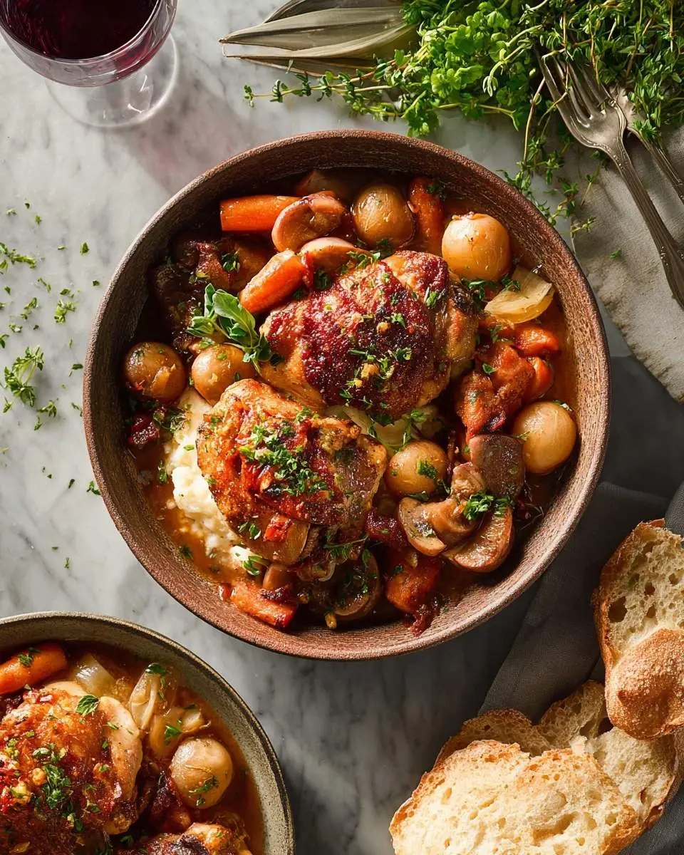 coq au vin recipe