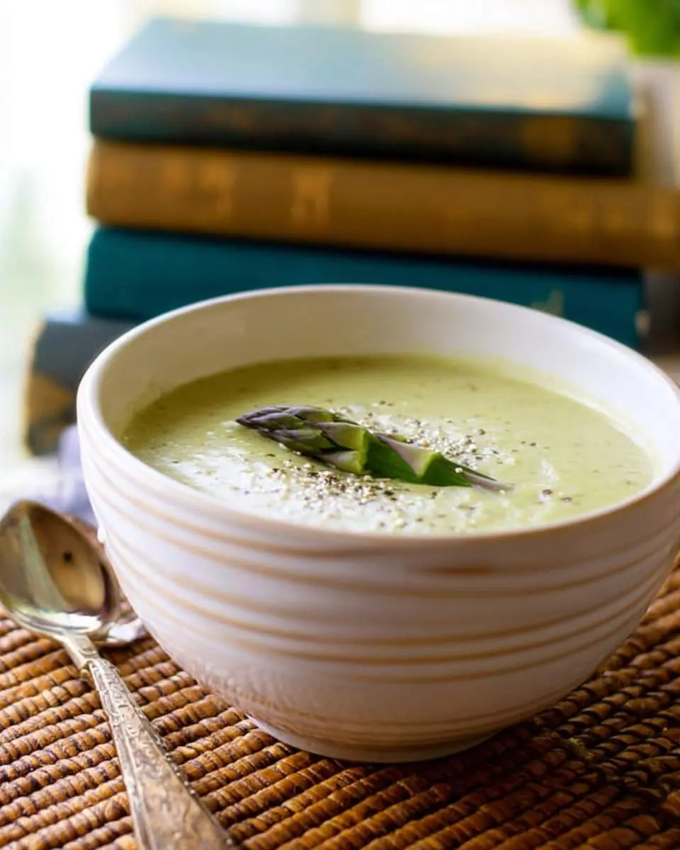 cream of asparagus soup