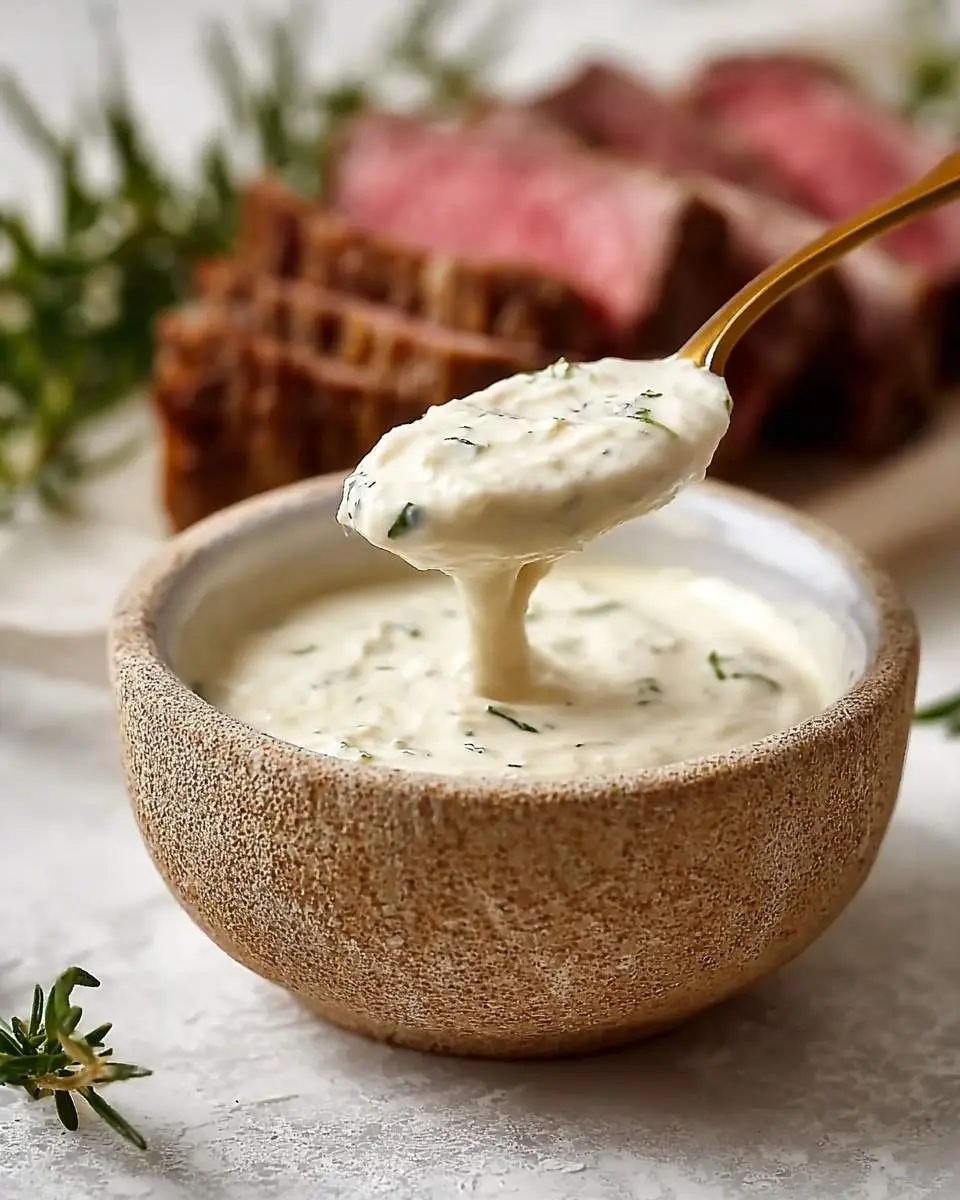 creamy horseradish sauce