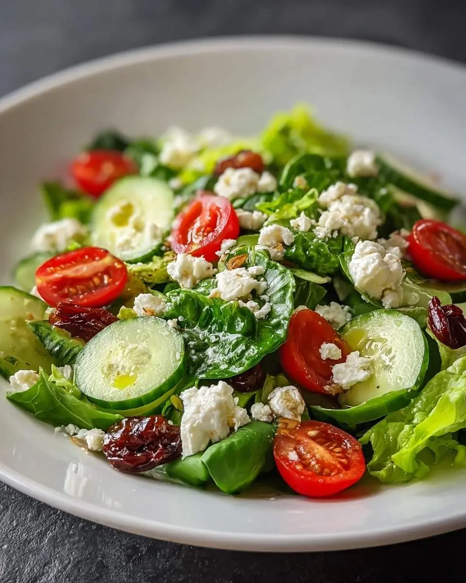 cucumber goat cheese salad recipe 1
