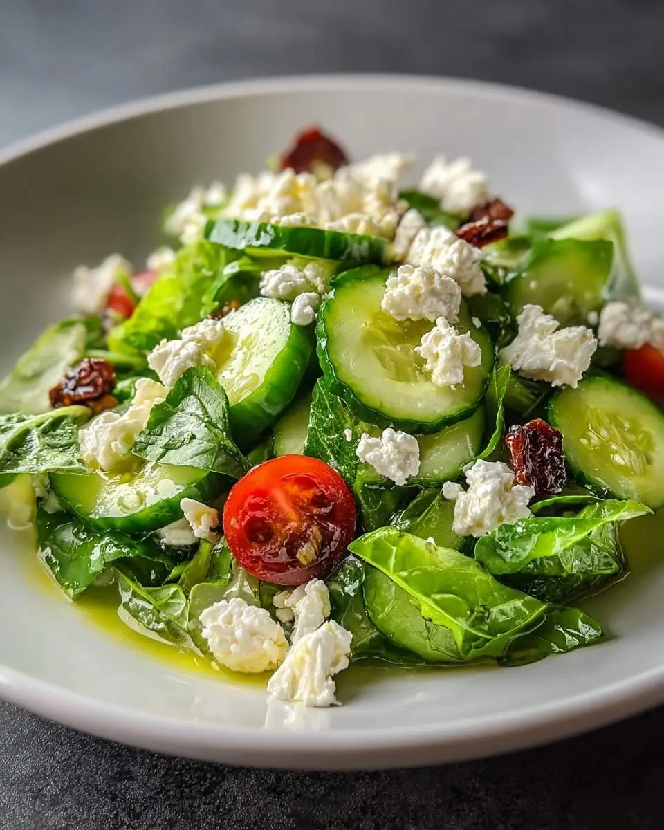 cucumber goat cheese salad recipe