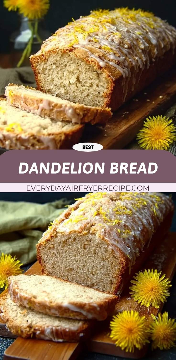 dandelion bread pinterest