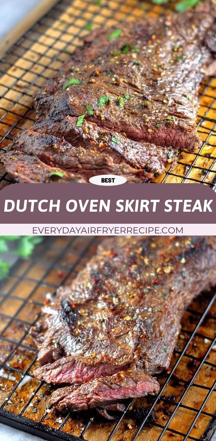 dutch oven skirt steak pinterest