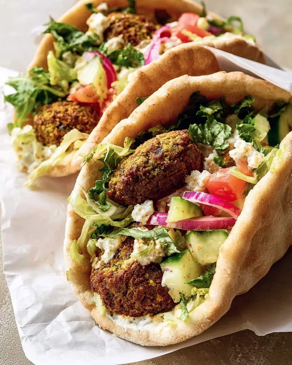 falafel pita sandwich recipe