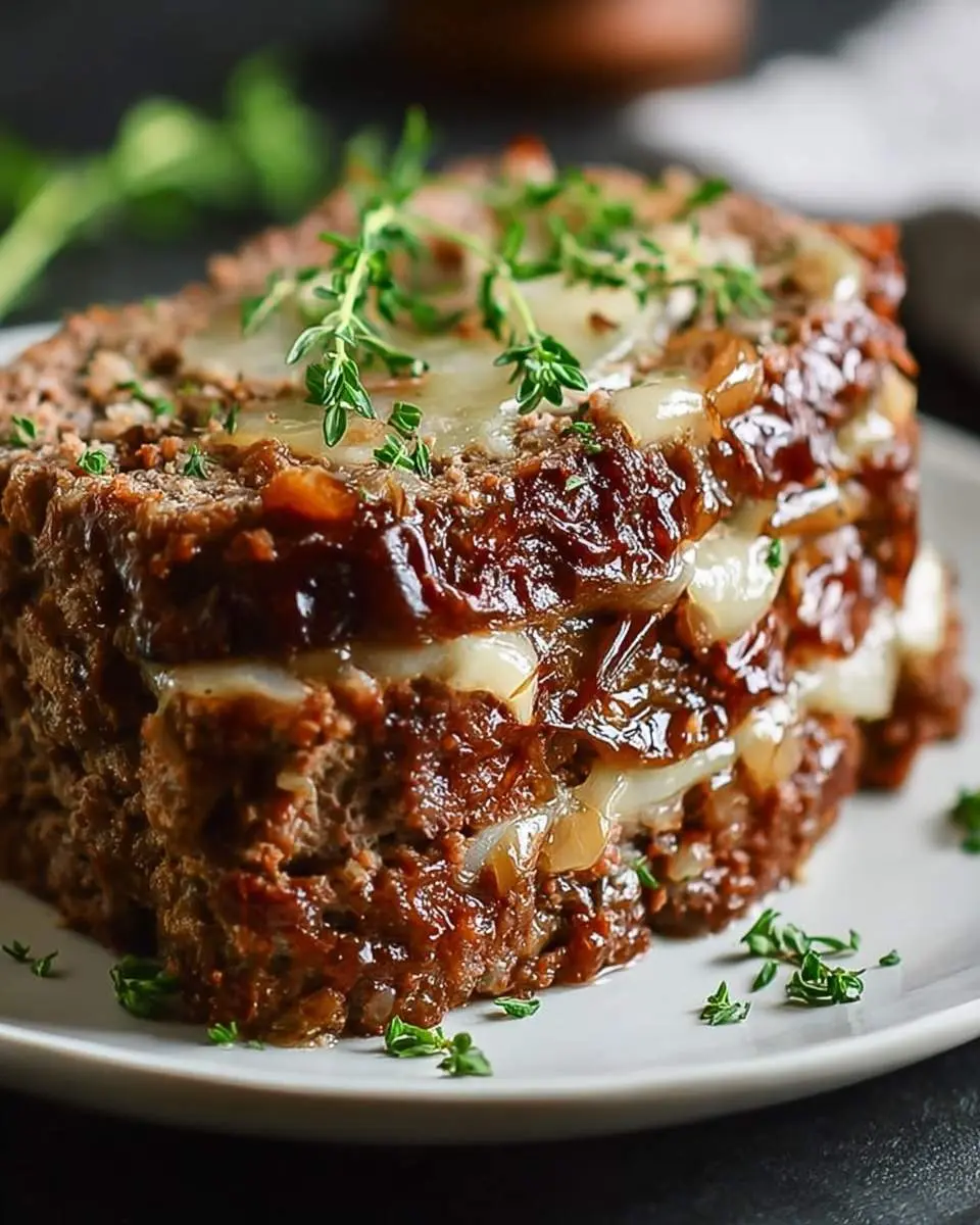 french onion meatloaf recipe 1