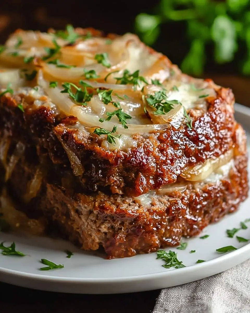 french onion meatloaf