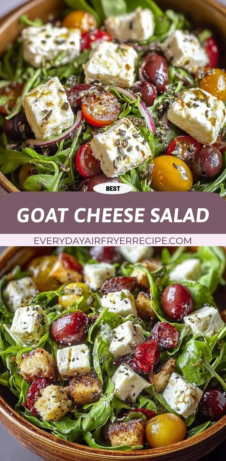 goat cheese salad pinterest
