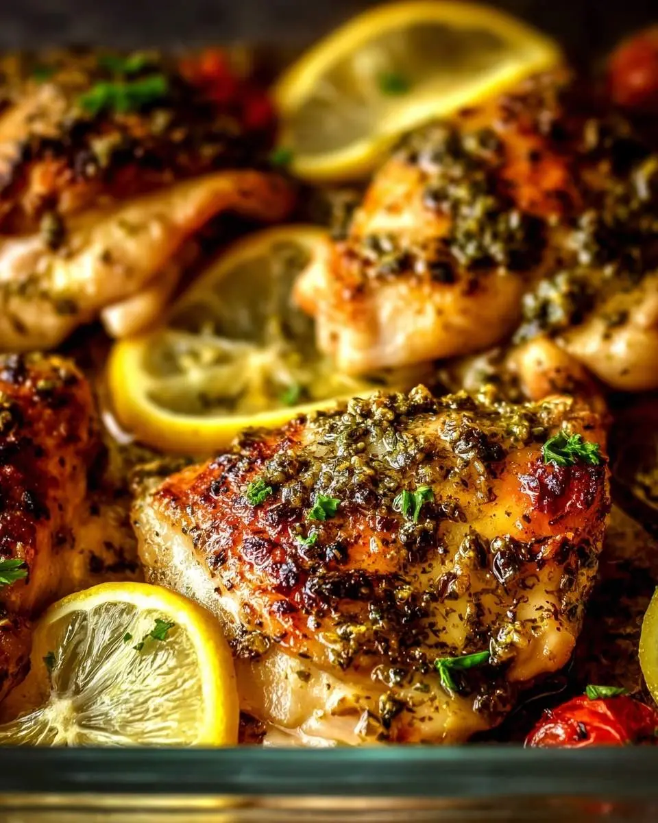 greek chicken thighs in the oven recipe