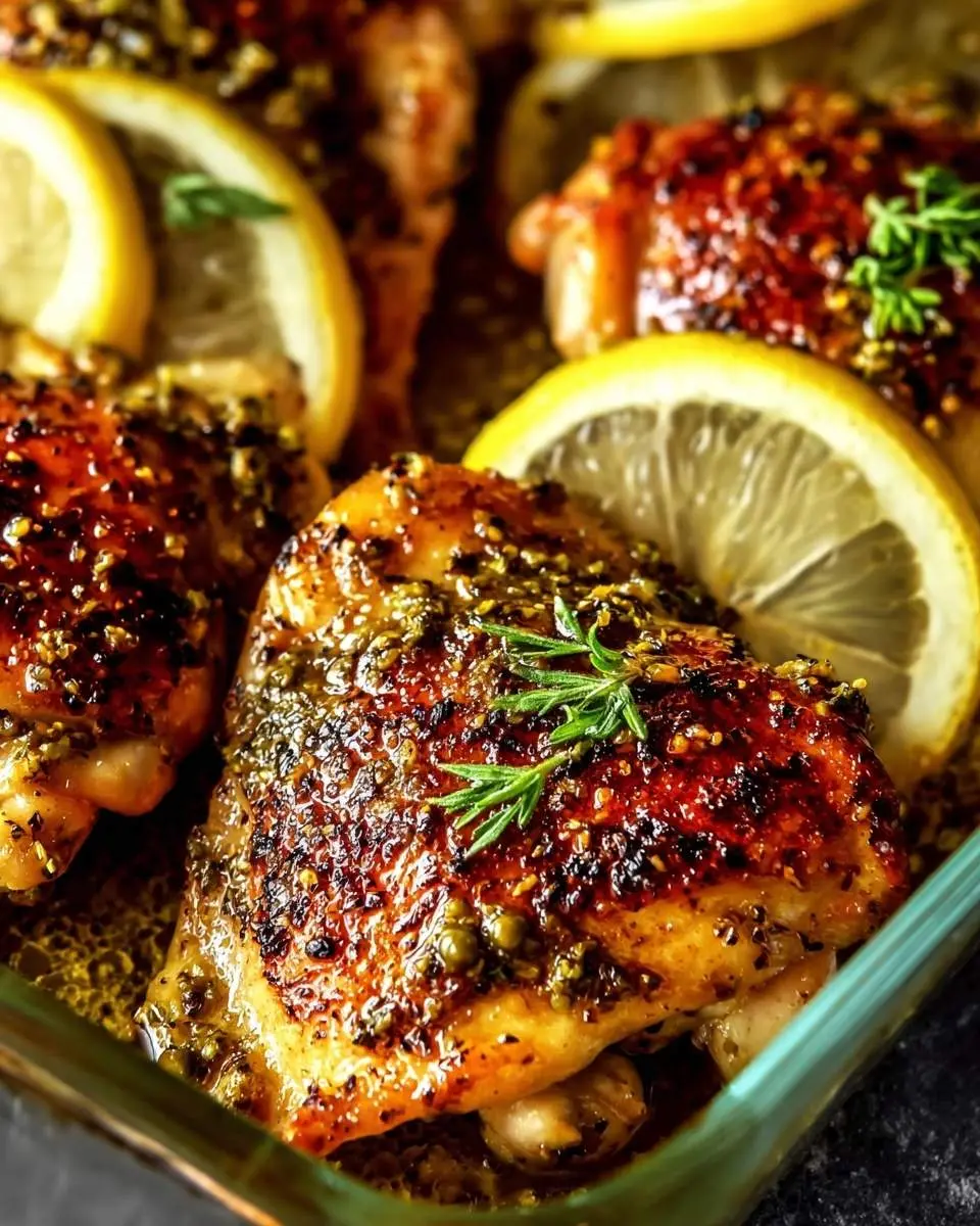 greek chicken thighs in the oven