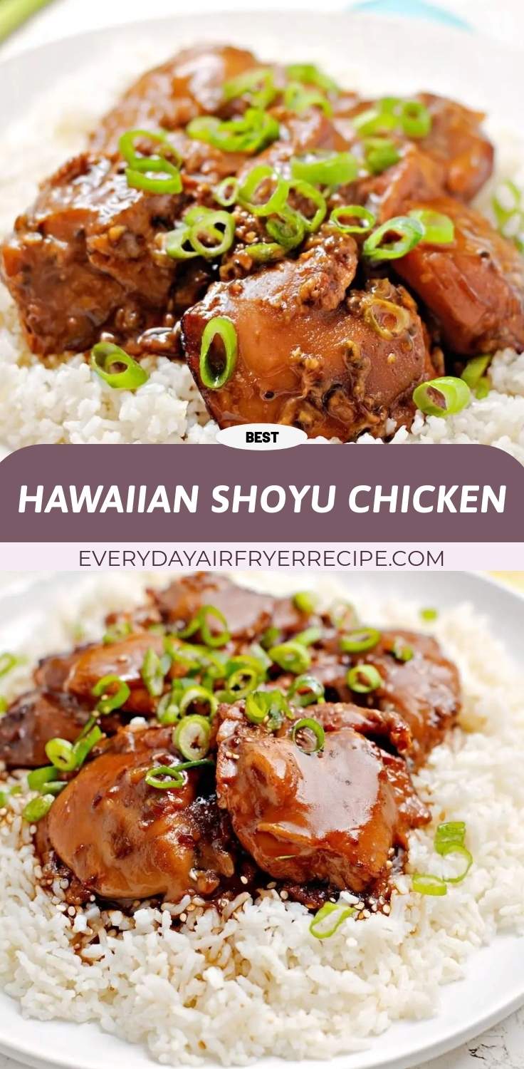 hawaiian shoyu chicken pinterest