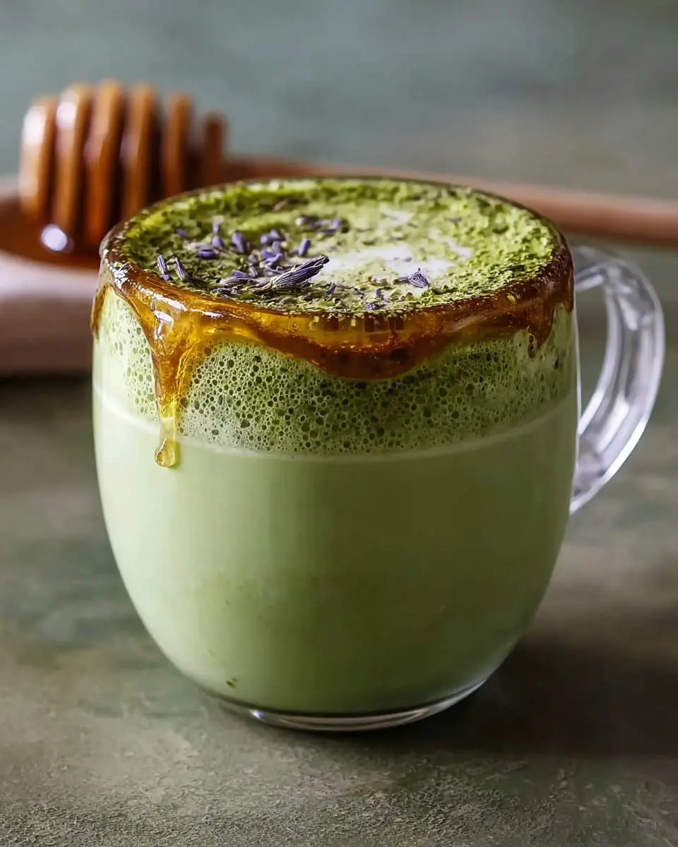 honey matcha latte recipe