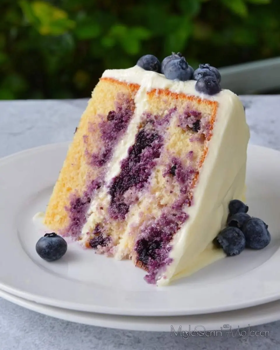 lemon blueberry cake with cream cheese frosting recipe 1