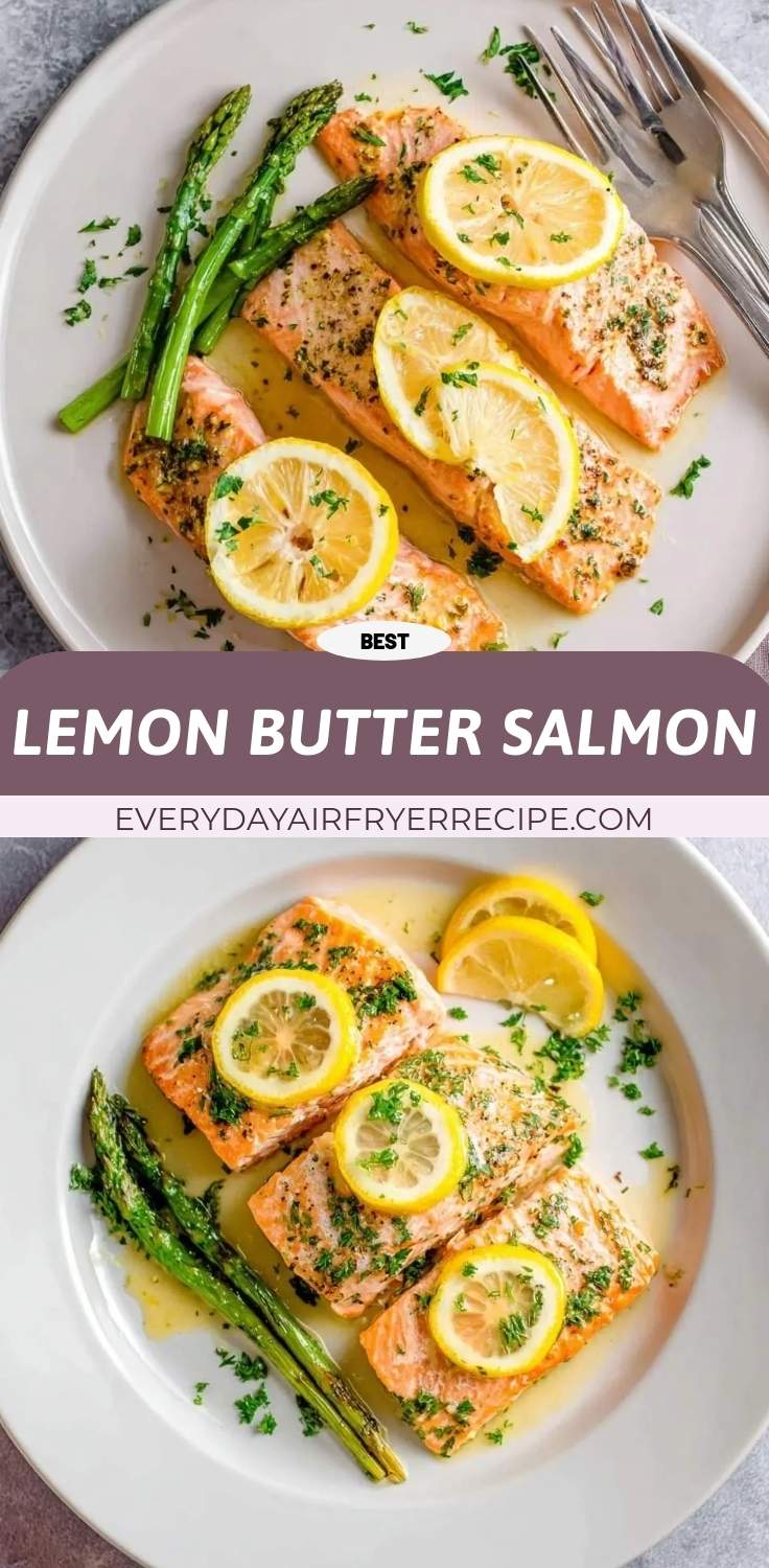 lemon butter salmon pinterest