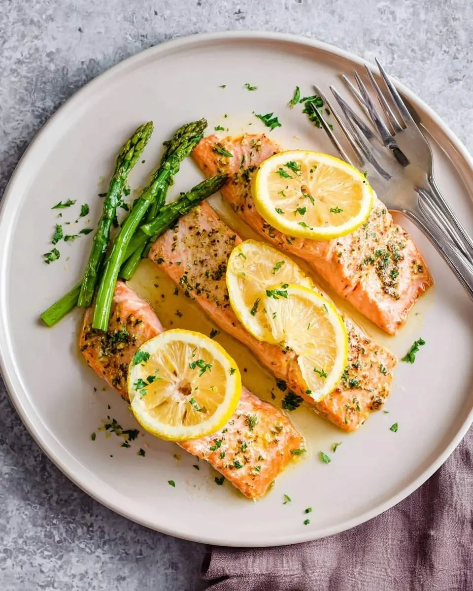 lemon butter salmon recipe 1