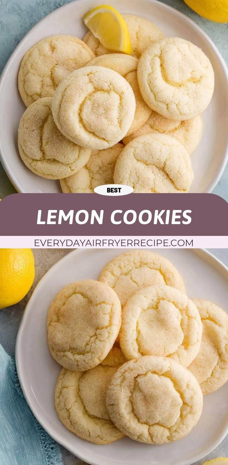 lemon cookies pinterest