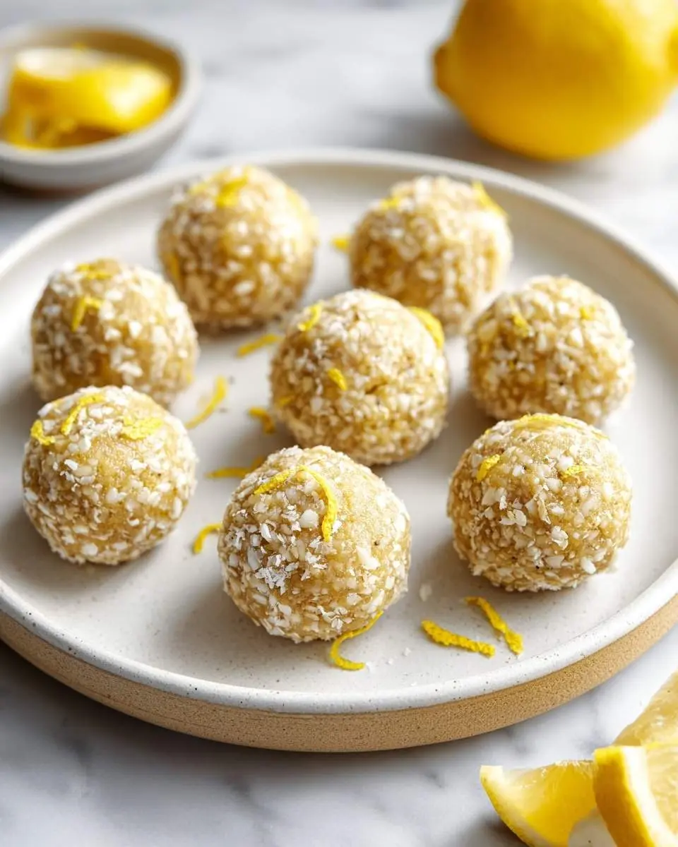 lemon energy balls recipe