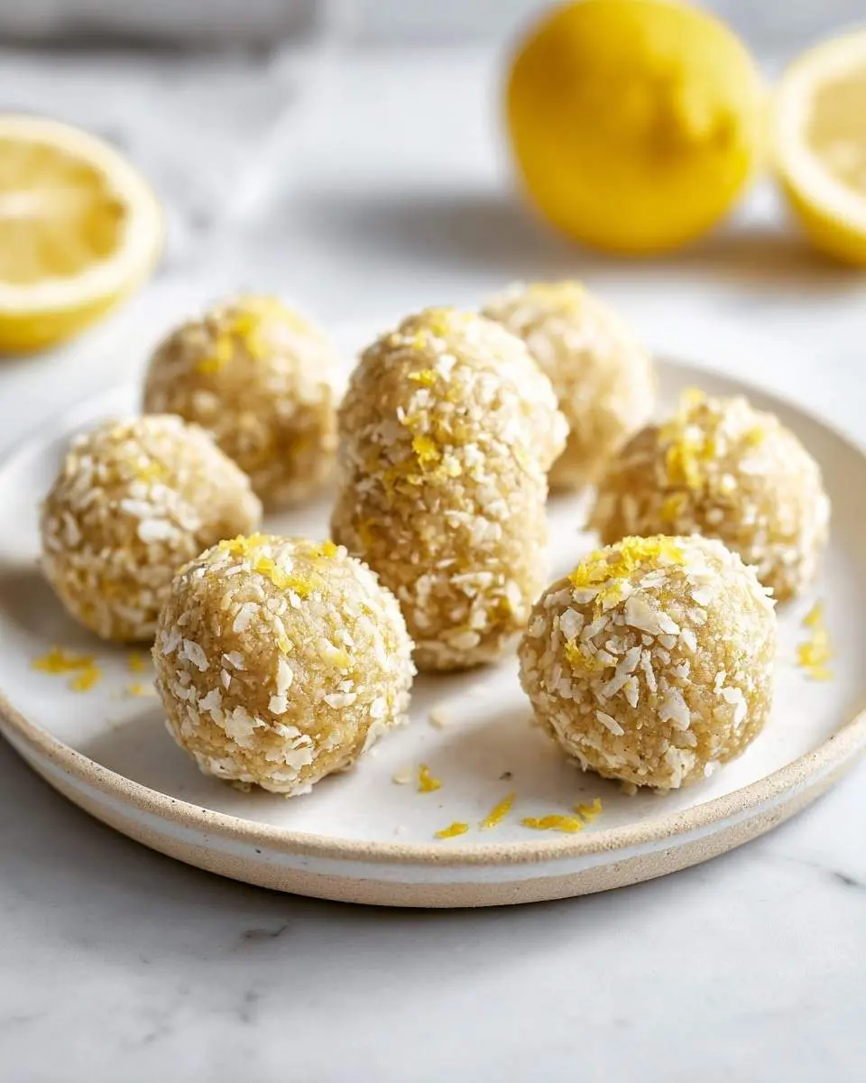 lemon energy balls