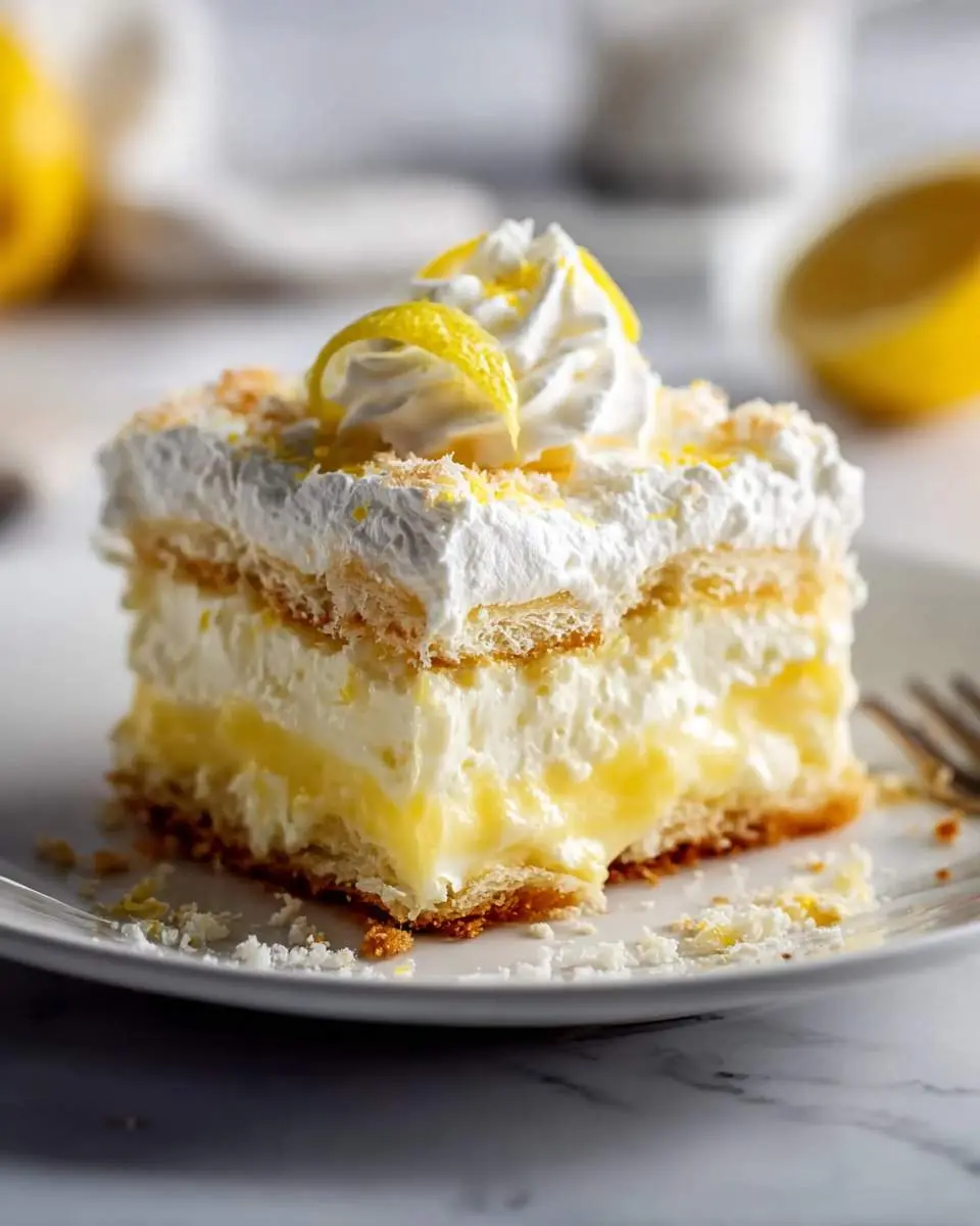 lemon lush lasagna recipe