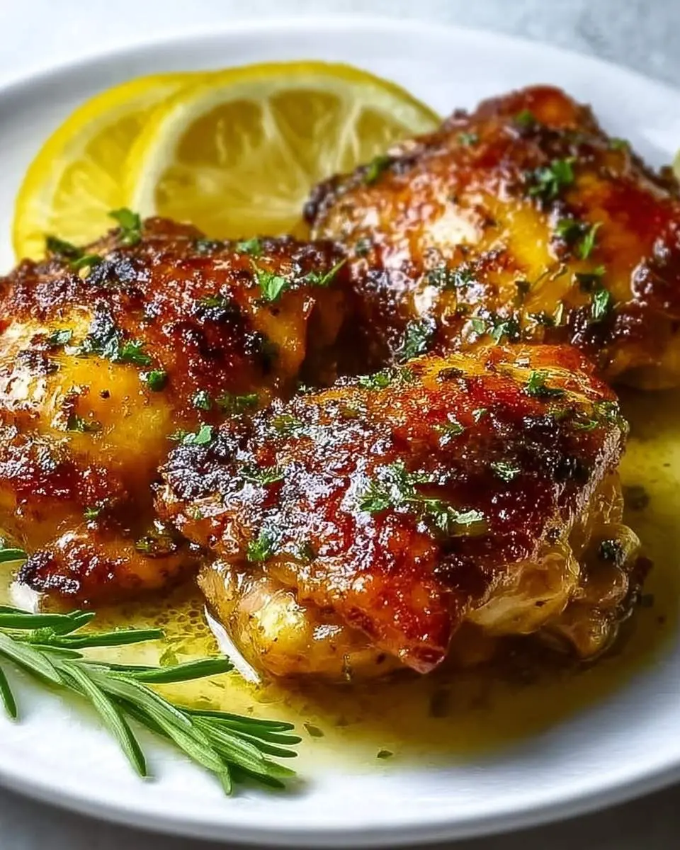 lemon paprika roast chicken thighs