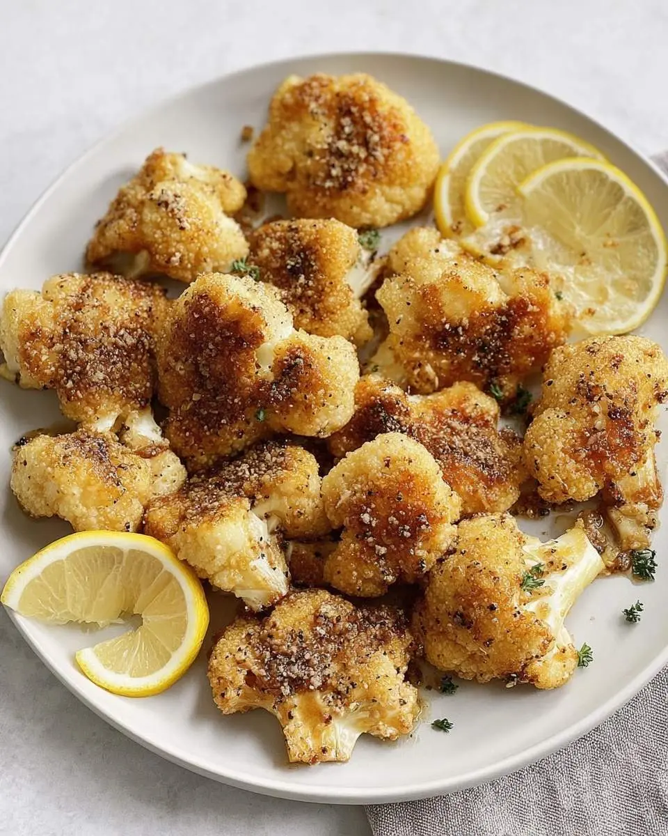 lemon pepper cauliflower recipe