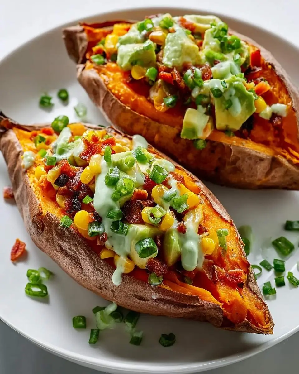 loaded sweet potato recipe