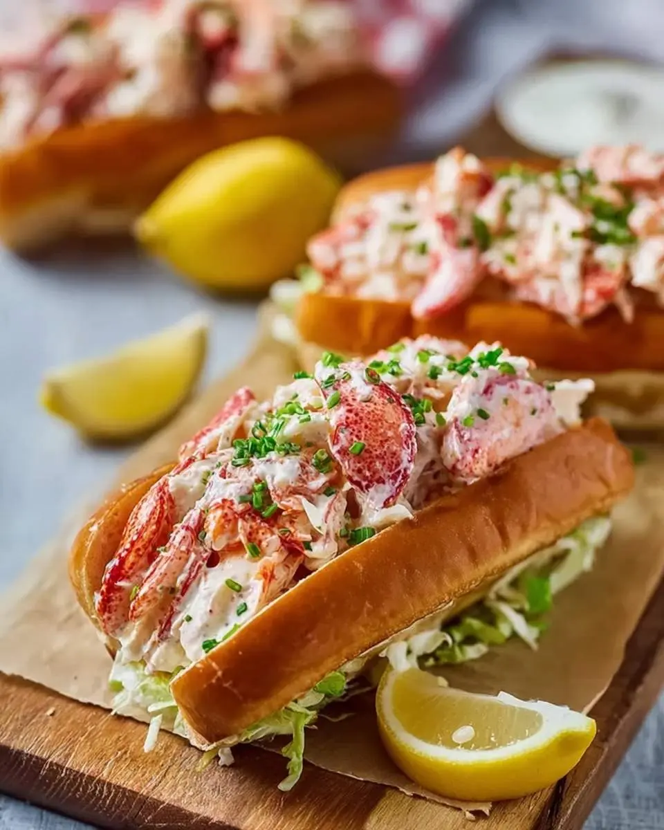 lobster roll sandwich