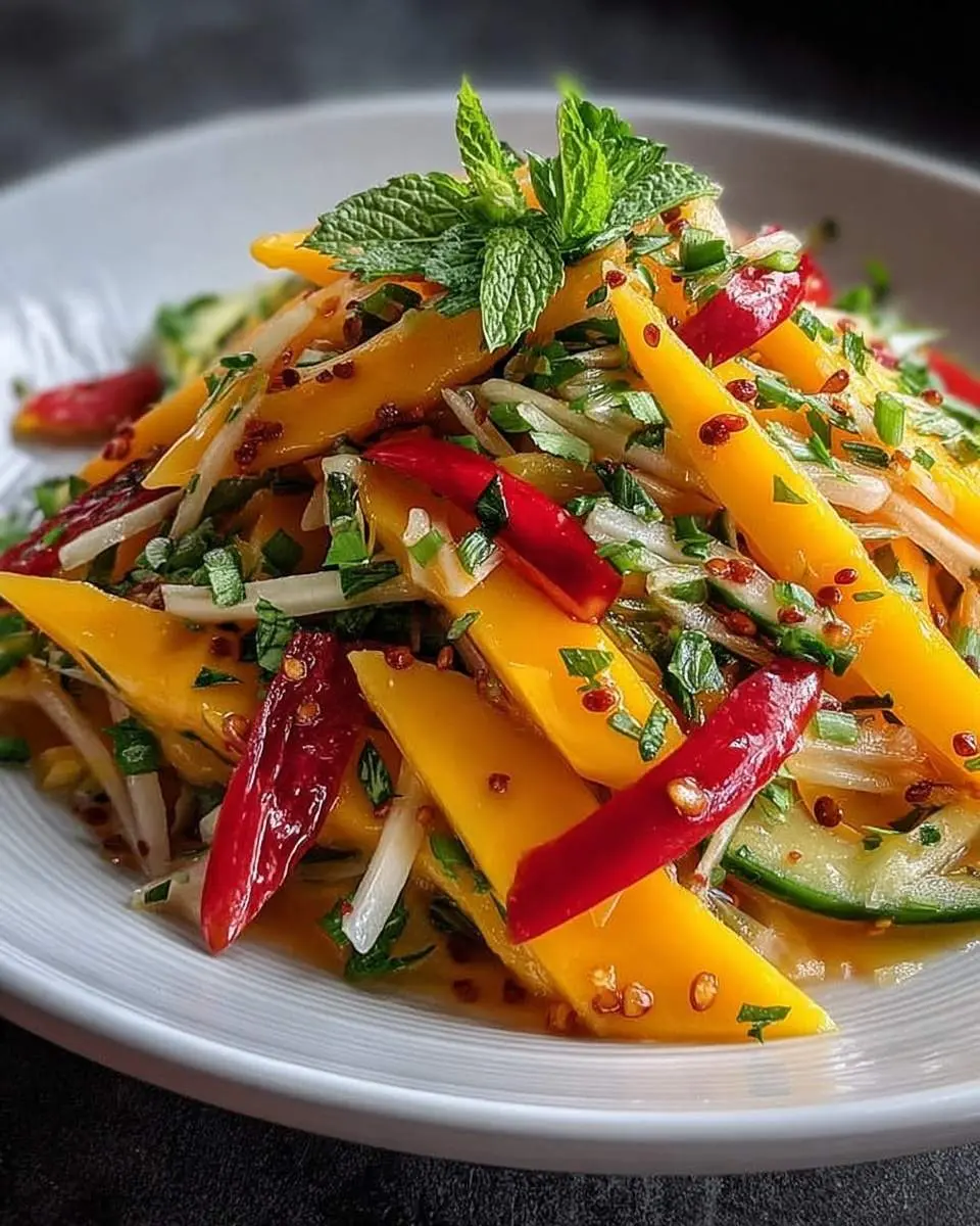 mango salad recipe